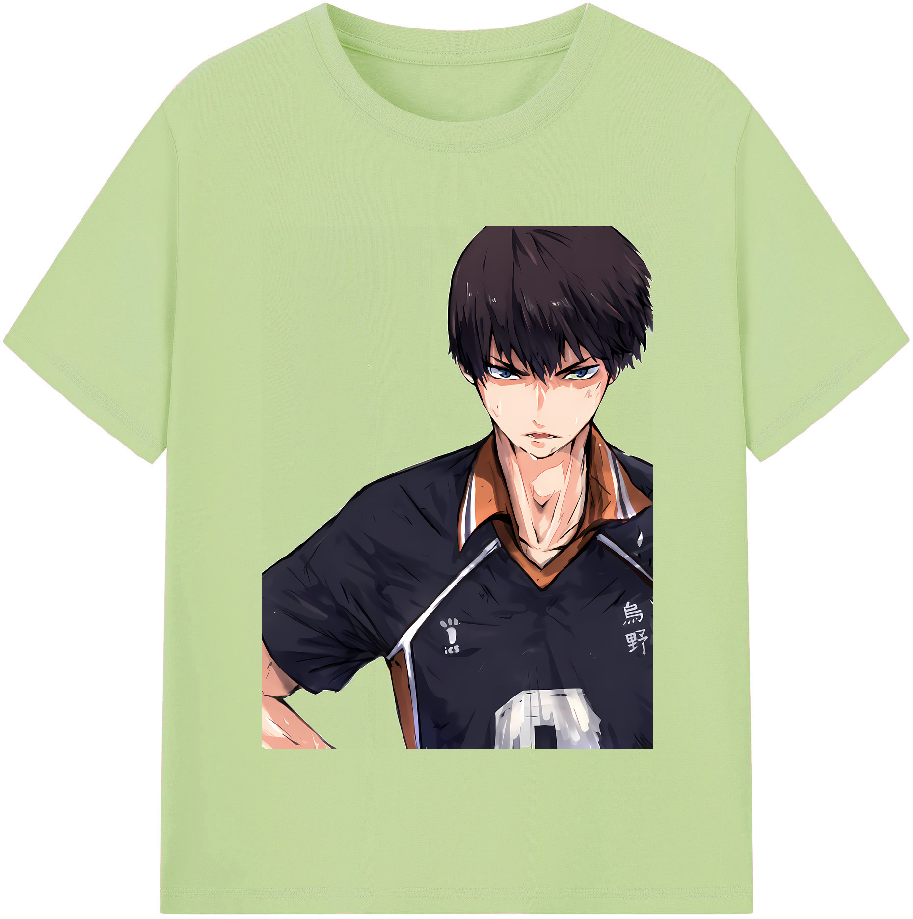 （画像用） ハイキュー!! Haikyu!! 綿100％半袖Tシャツ（フロントプリント）
